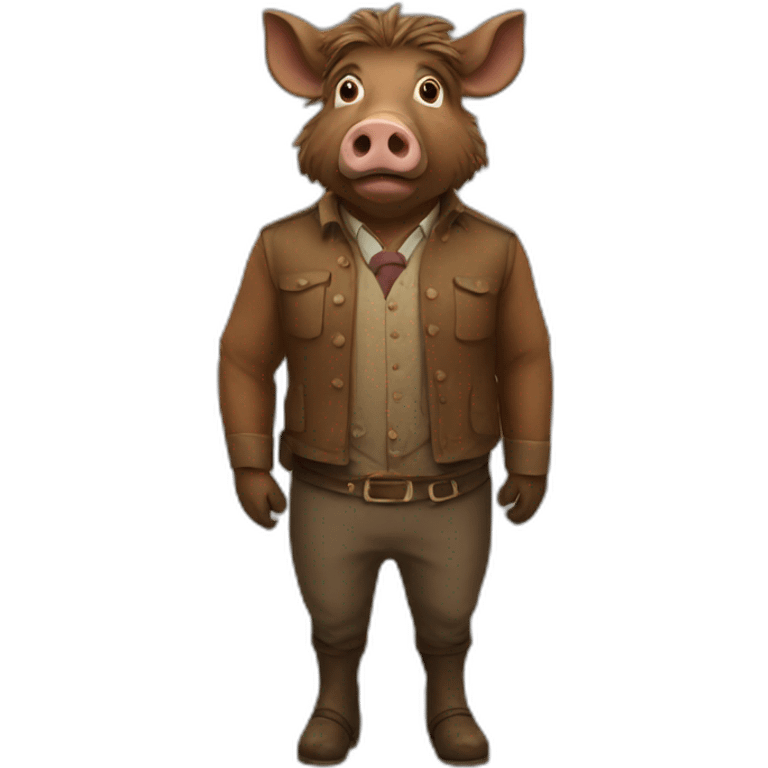 boar clerk emoji