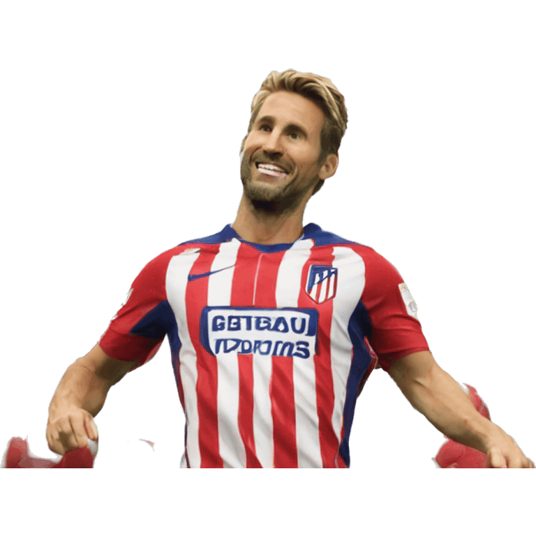 Fútbol atleti emoji