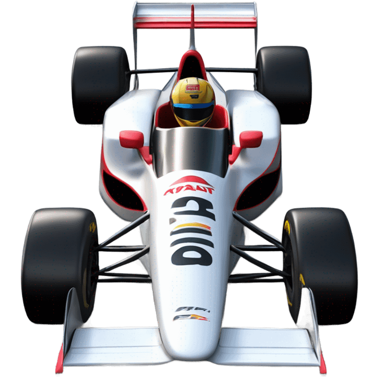 indy racing car emoji