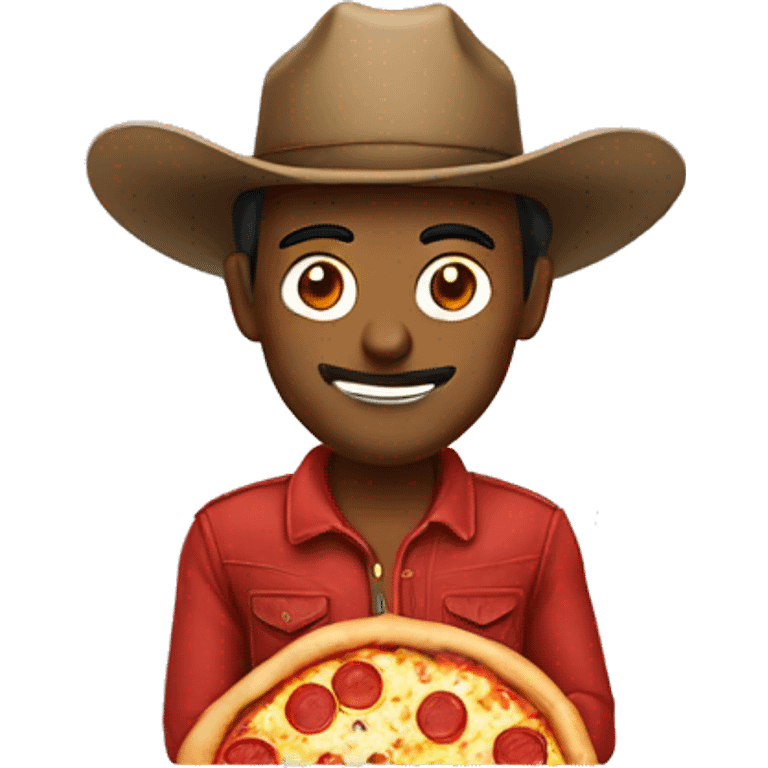 Pizza cowboy emoji