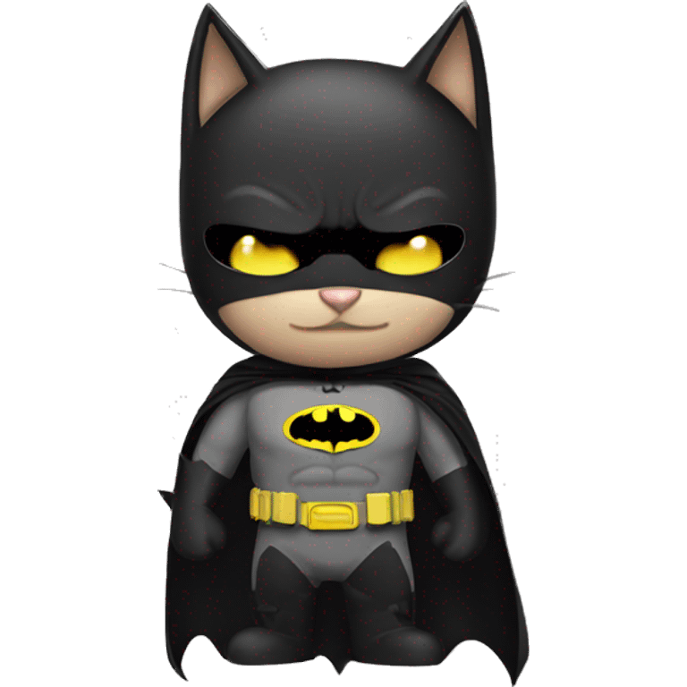 Cat batman emoji