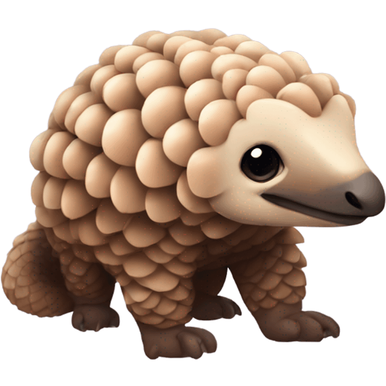 Cute Pangolin emoji