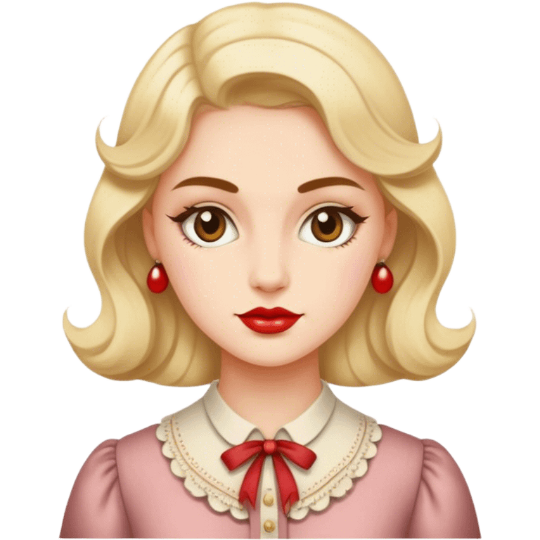 aesthetic vintage WOMAN emoji