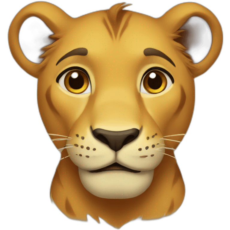 Simba emoji