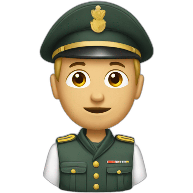 Salue militaire  emoji