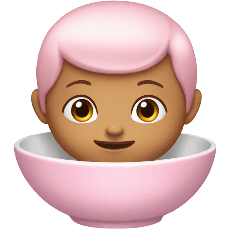 baby pink acia bowl emoji