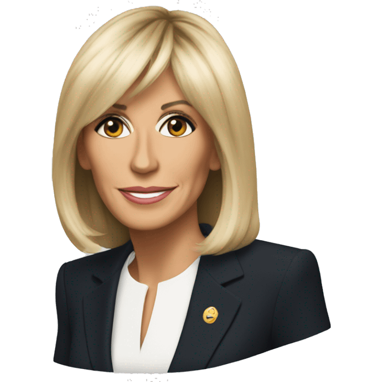 Brigitte Macron emoji