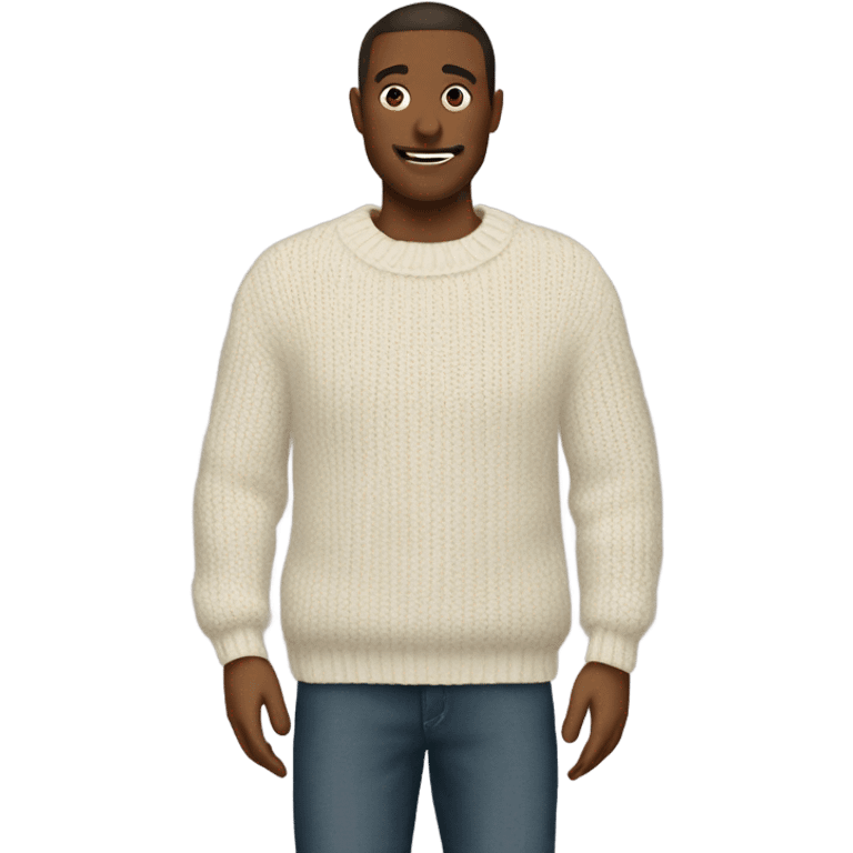 Knit sweater emoji