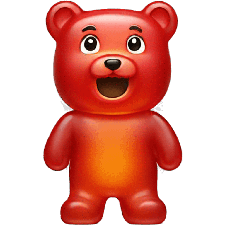 Gummy bear emoji