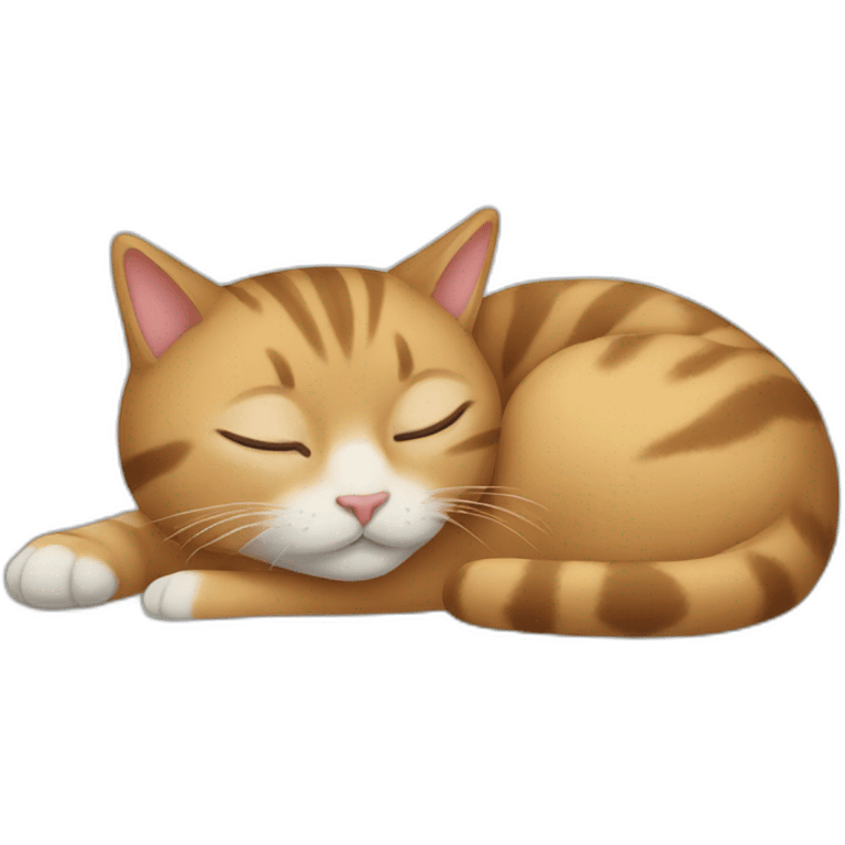 Sleep bed cat emoji