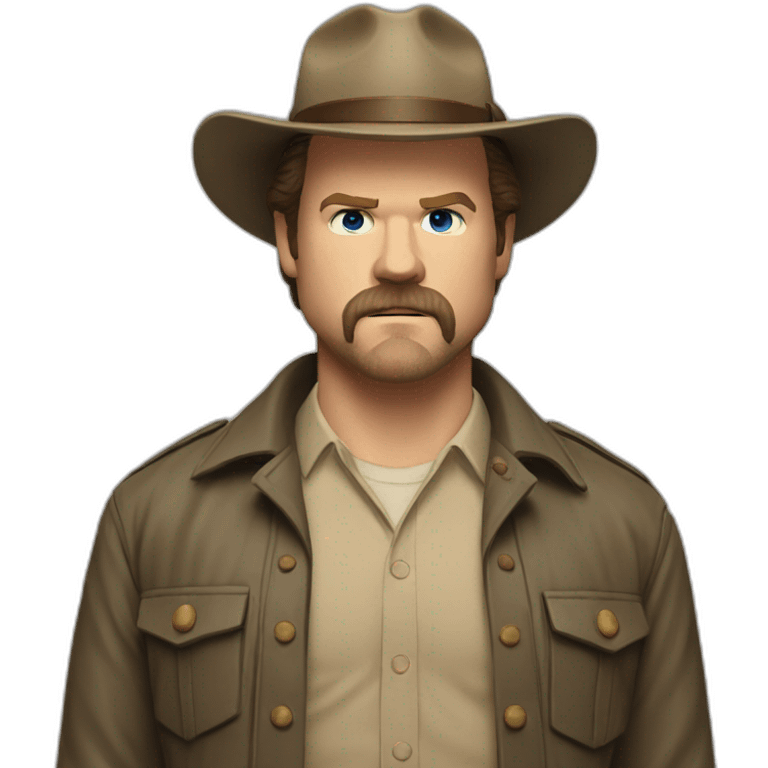 Jim Hopper stranger things emoji