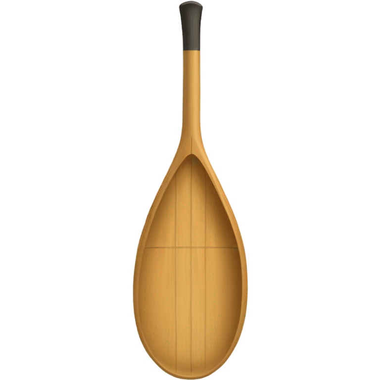 Canoe paddle emoji