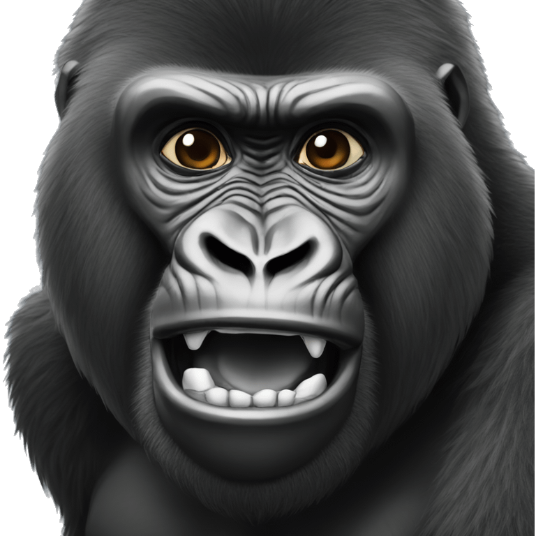 Gorilla emoji