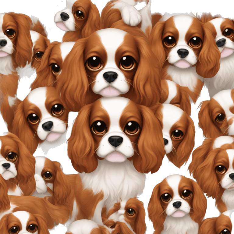 Cavalier King Charles spaniel emoji