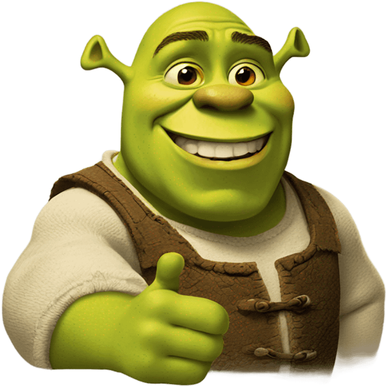 shrek thumb up emoji