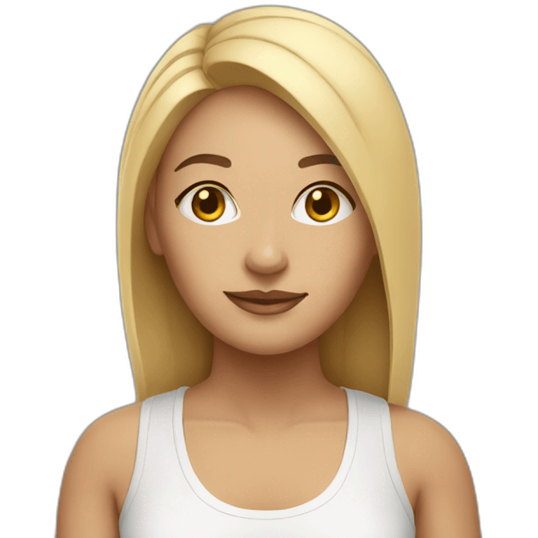 light-skinned yoga teacher emoji