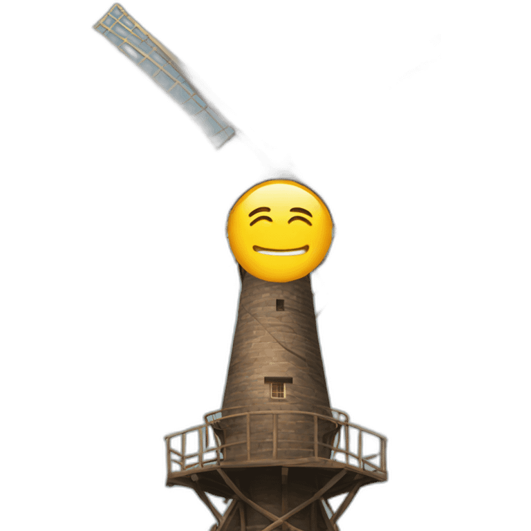 bezos on a windmill emoji