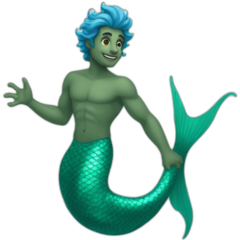 Merman emoji