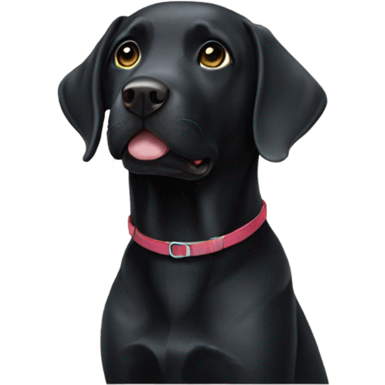 black labrador emoji