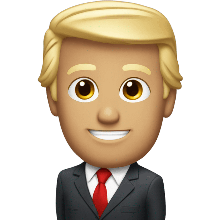 President Donald Trump emoji