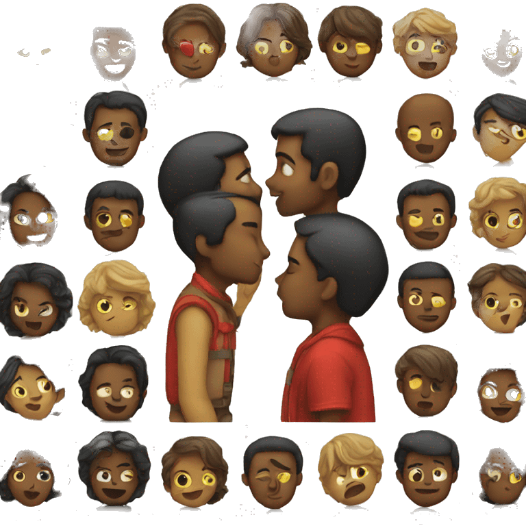 Kissing emoji