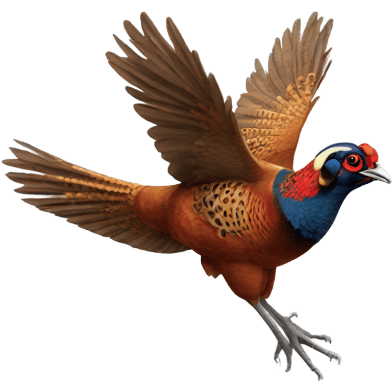 pheasant flying emoji