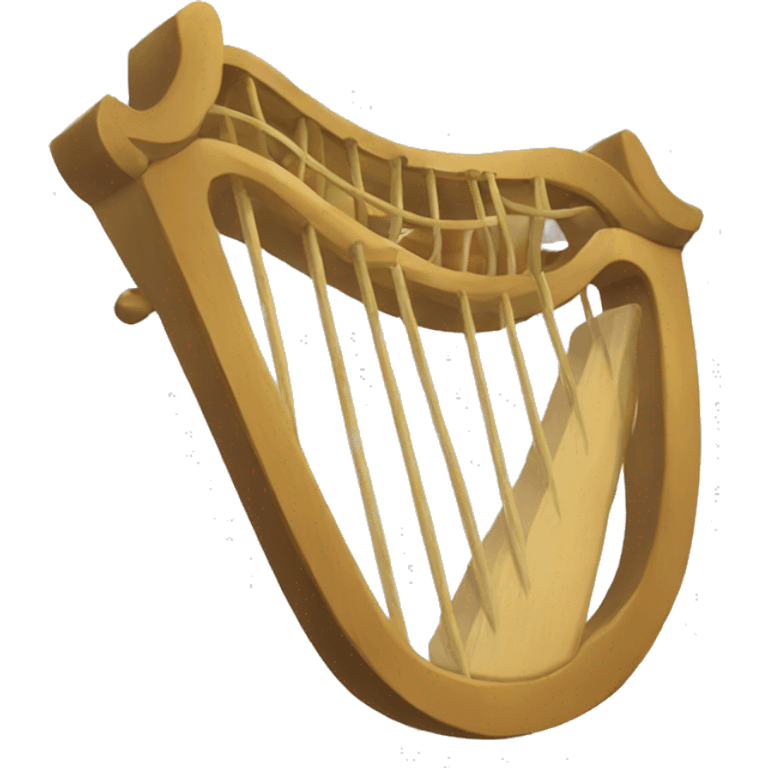 a bard's lyre emoji