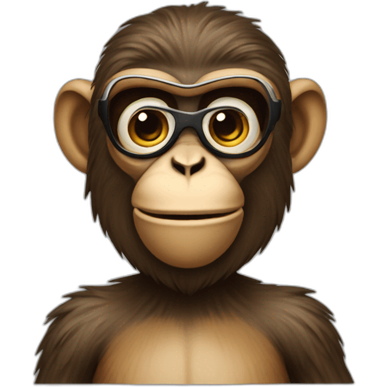 Monkey who say cool emoji