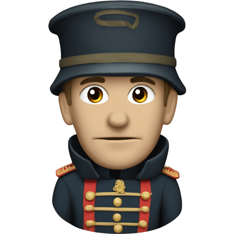 British soldier in full view of the Crimean War emoji