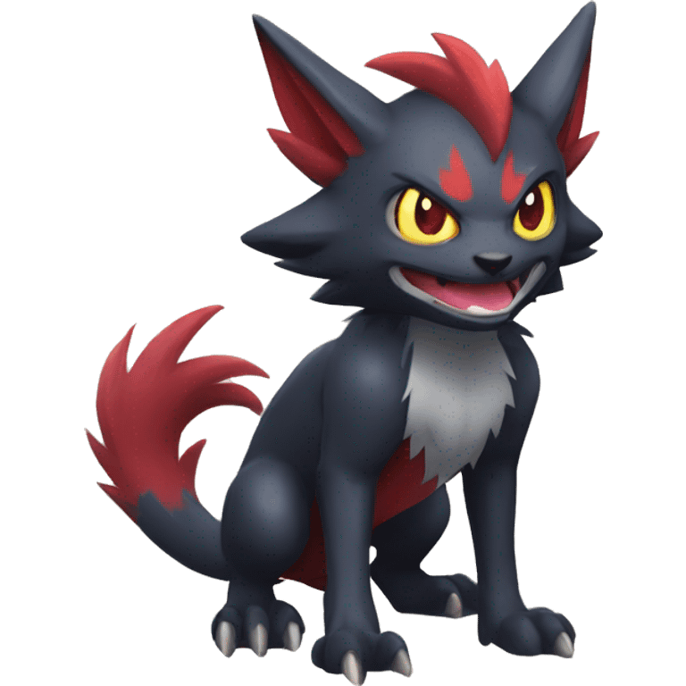 Nargacuga-Litten-Zoroark full body emoji