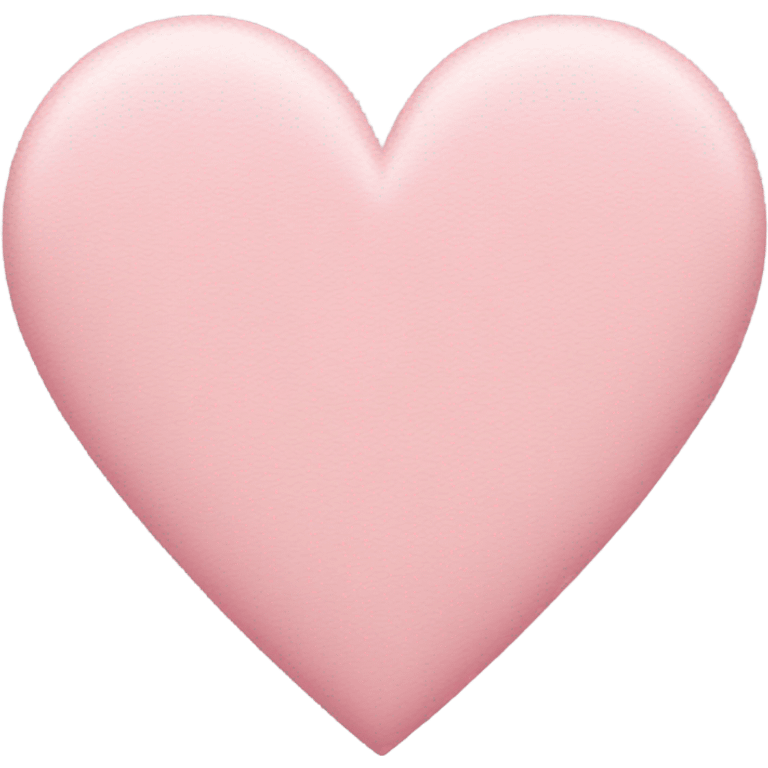 light pink heart emoji