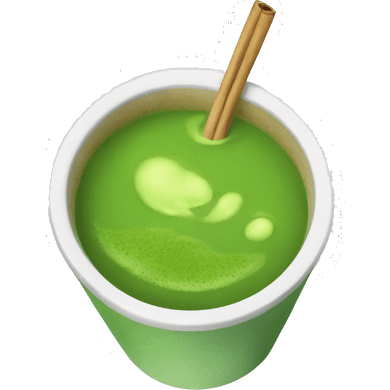 Matcha drink emoji