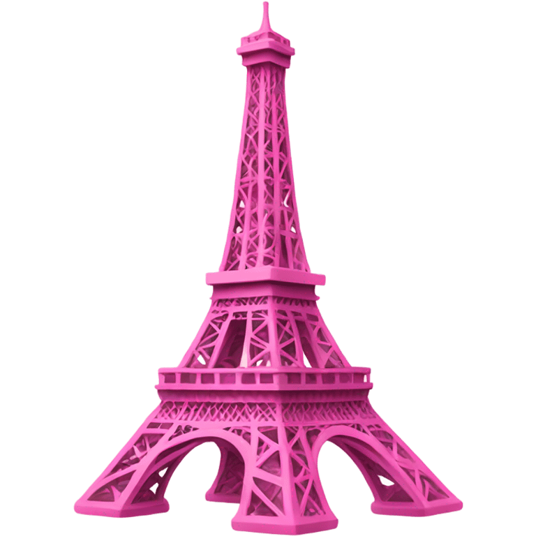 Pink Eiffel Tower  emoji