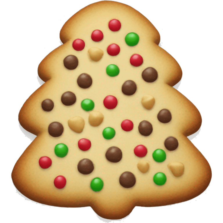 Christmas cookie emoji