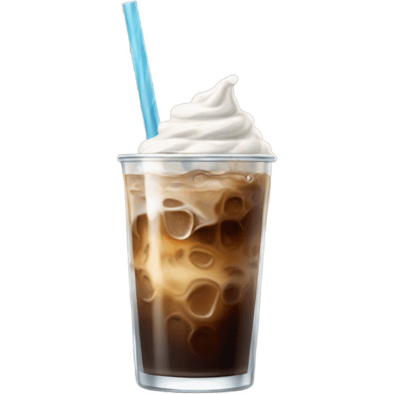 Ice coffee  emoji