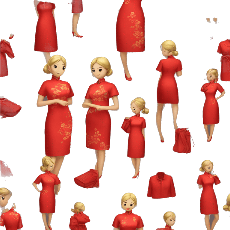 red qipao emoji