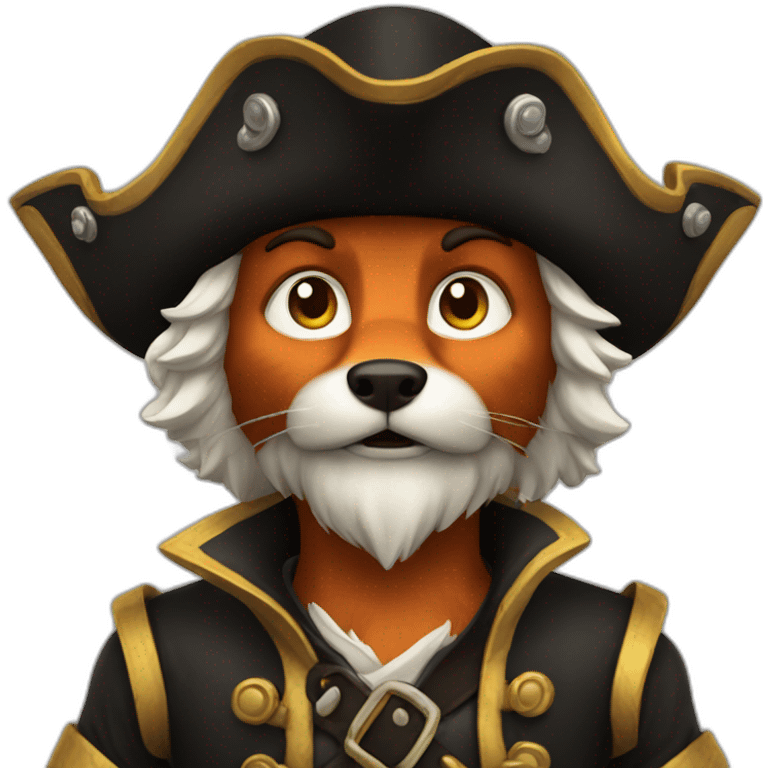 Foxy pirate  emoji