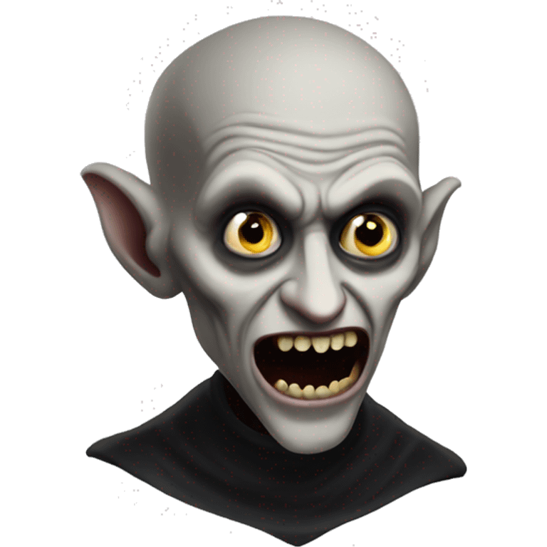 Nosferatu surprised emoji