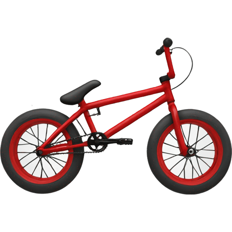 Red cult BMX emoji