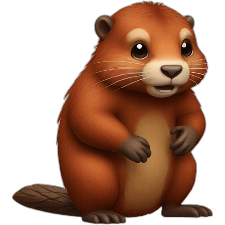 Red-Beaver emoji