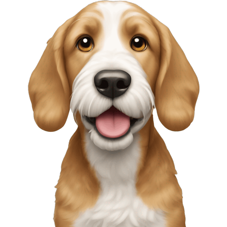 Golden doodle beagle emoji