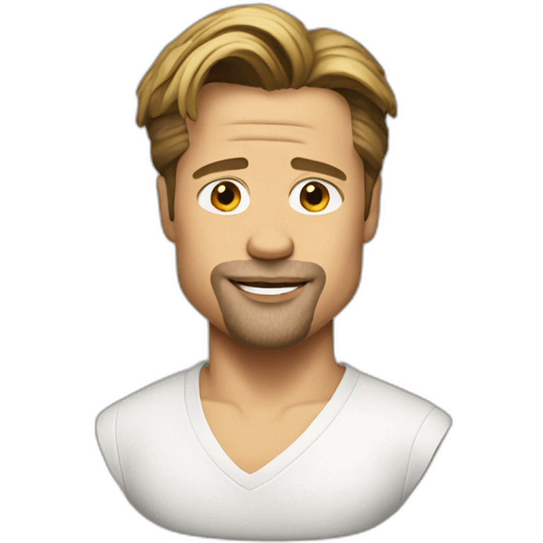 brad pitt emoji