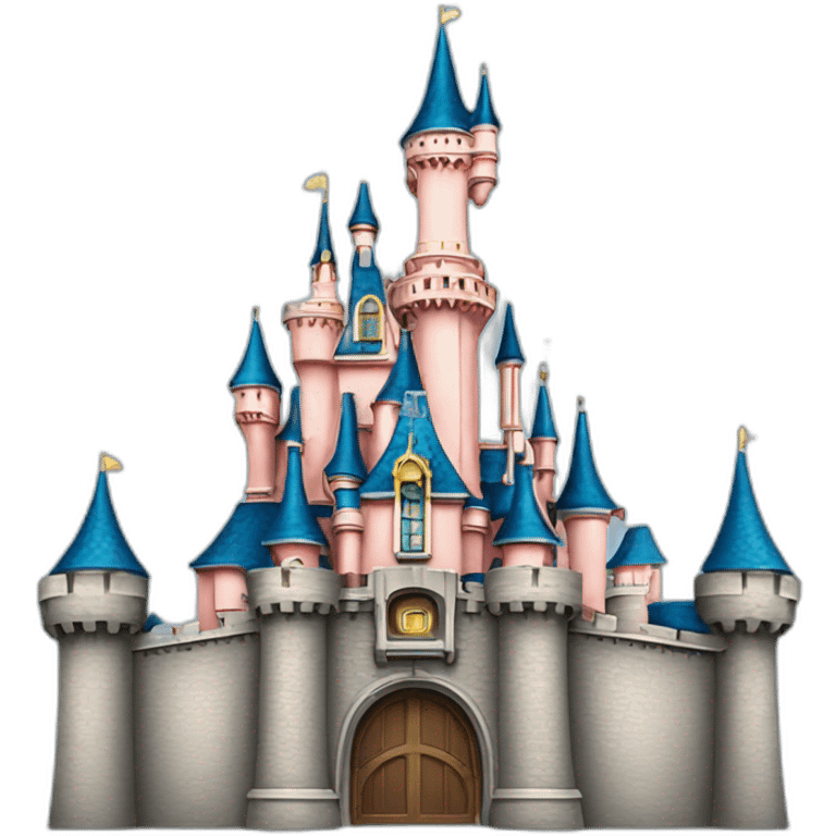 Disneyland paris castle emoji