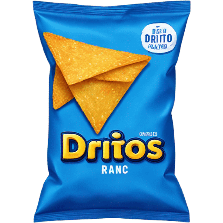 cool ranch blue bag doritos emoji