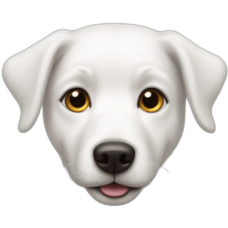 white dog emoji