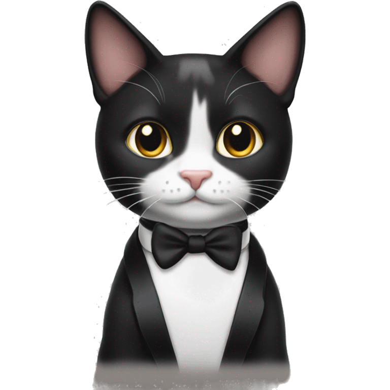 Tuxedo Cat emoji