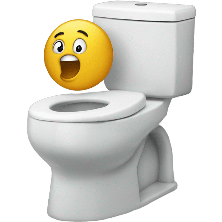 Skibidi toilet singing emoji