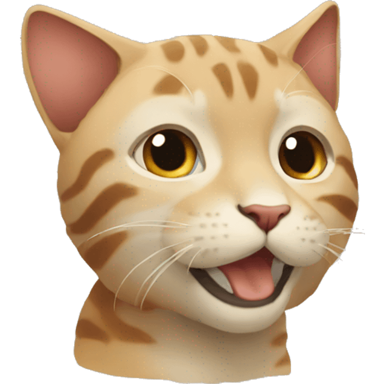 很尴尬的猫 emoji