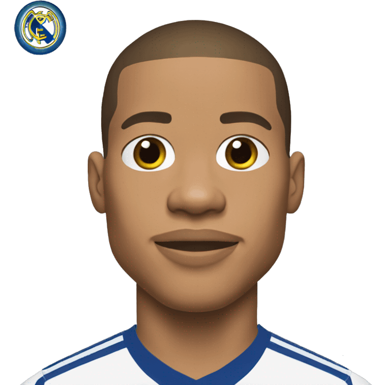 The footballer KYLIAN MBAPPÉ real madrid emoji