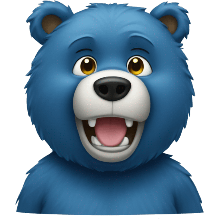 blue bear emoji